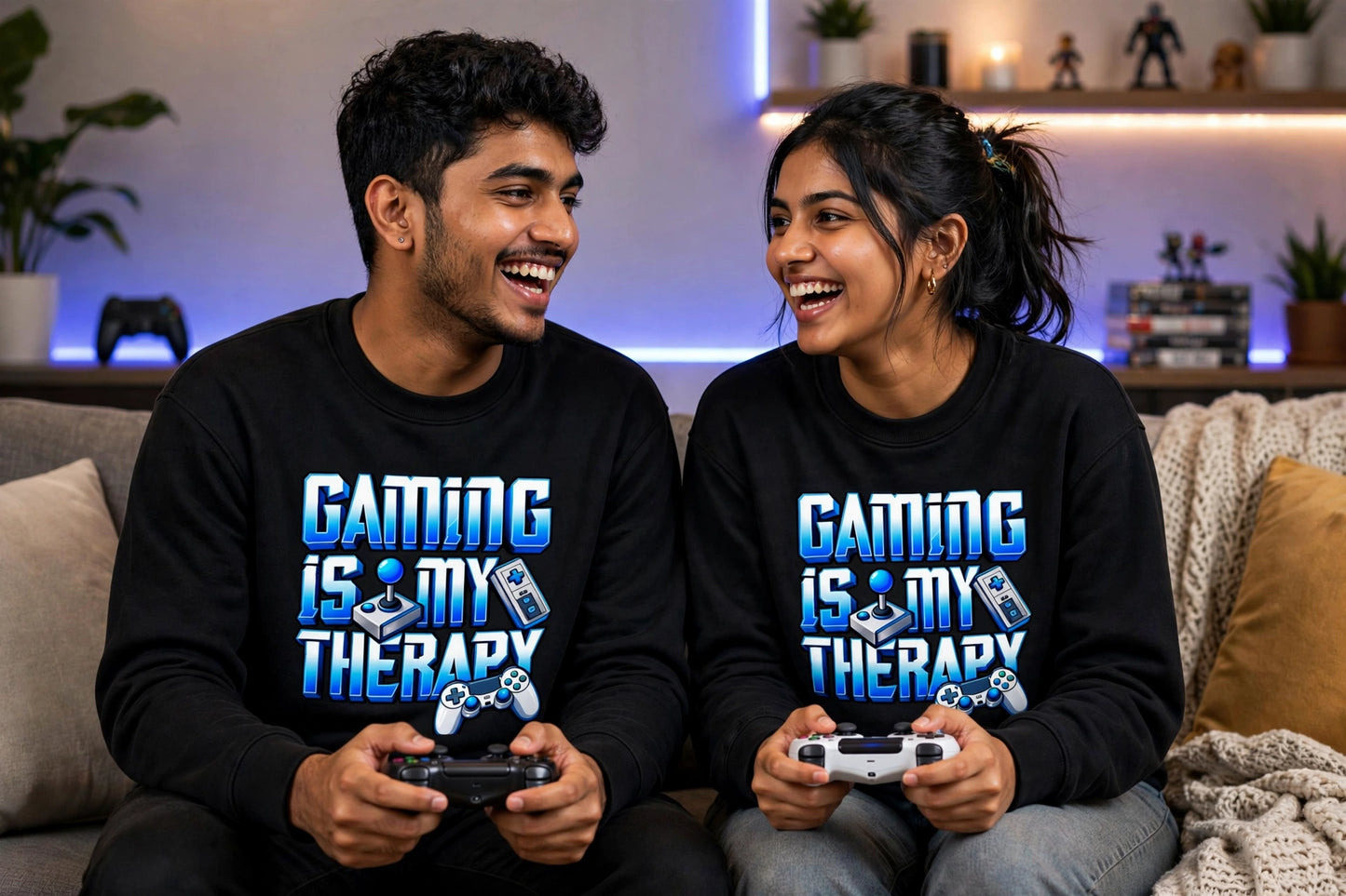 Gaming Is My Therapy Unisex Sweatshirt