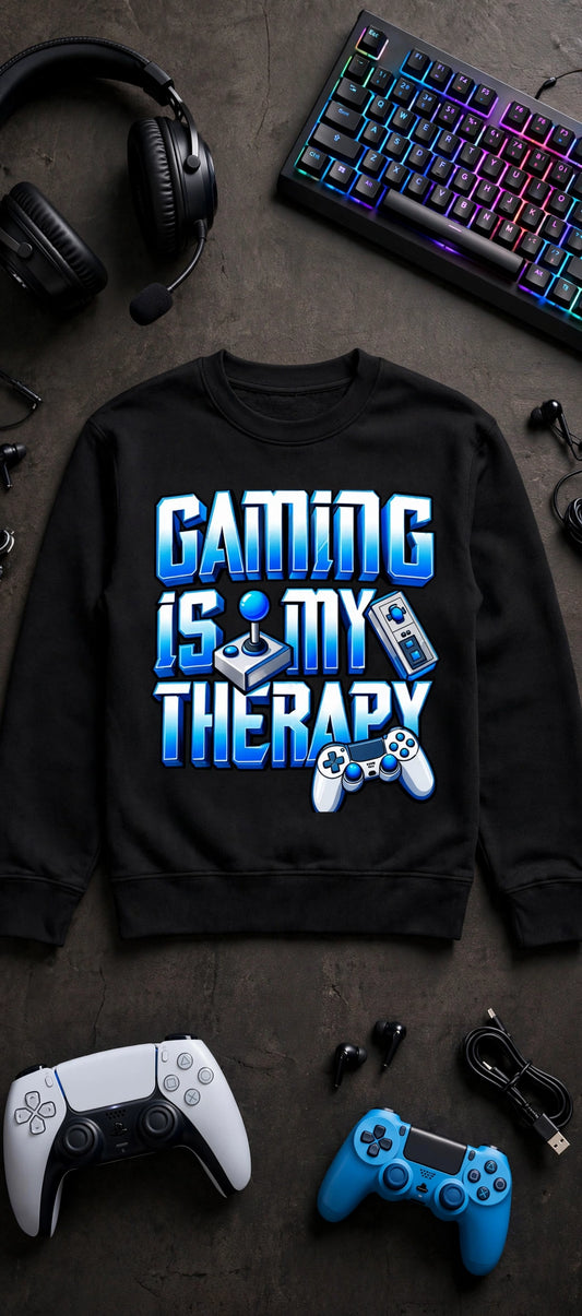 Gaming Is My Therapy Unisex Sweatshirt