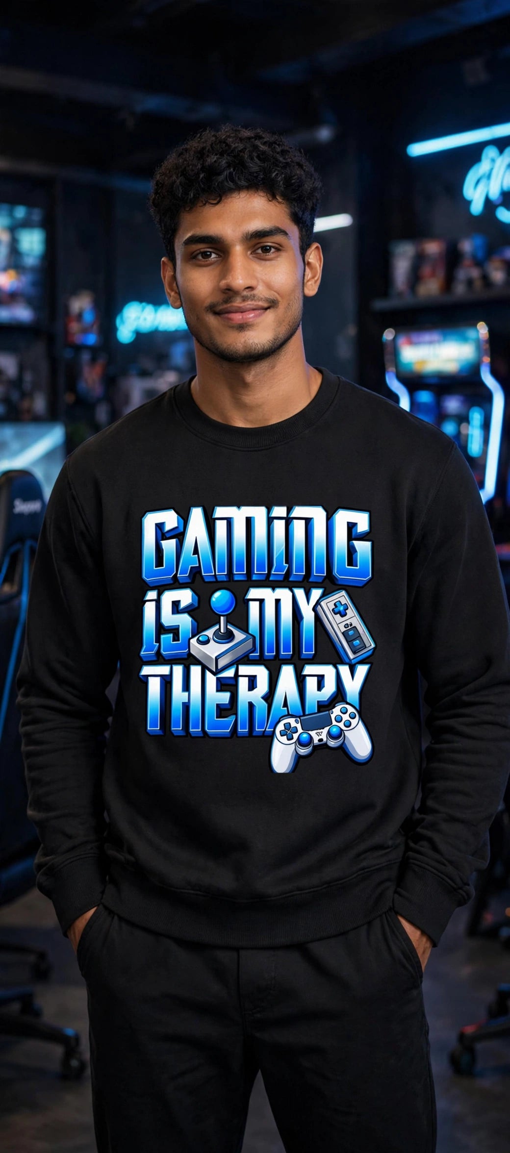 Gaming Is My Therapy Unisex Sweatshirt