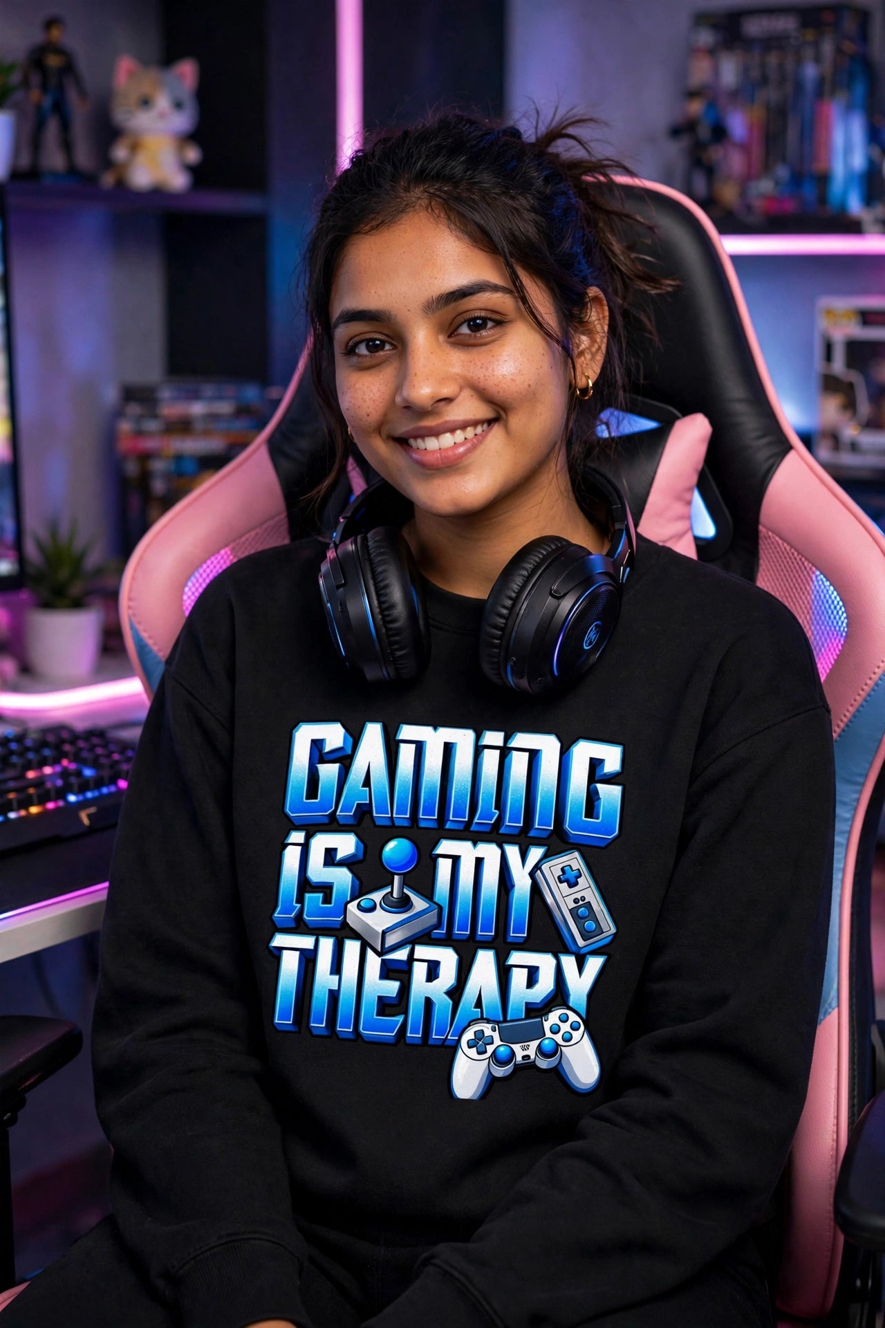 Gaming Is My Therapy Unisex Sweatshirt